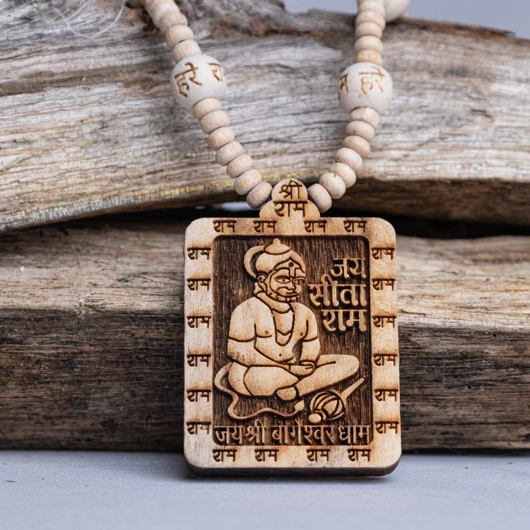 Buy 1 Get 1 FREE - Bageshwar Dham Tulsi Mala (100% Original Tulsi beads)