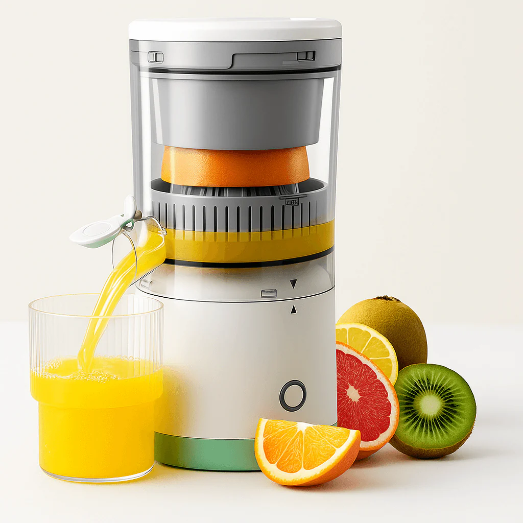 Orvion™ Electric Citrus Juicer – USB Rechargeable, Portable & Compact