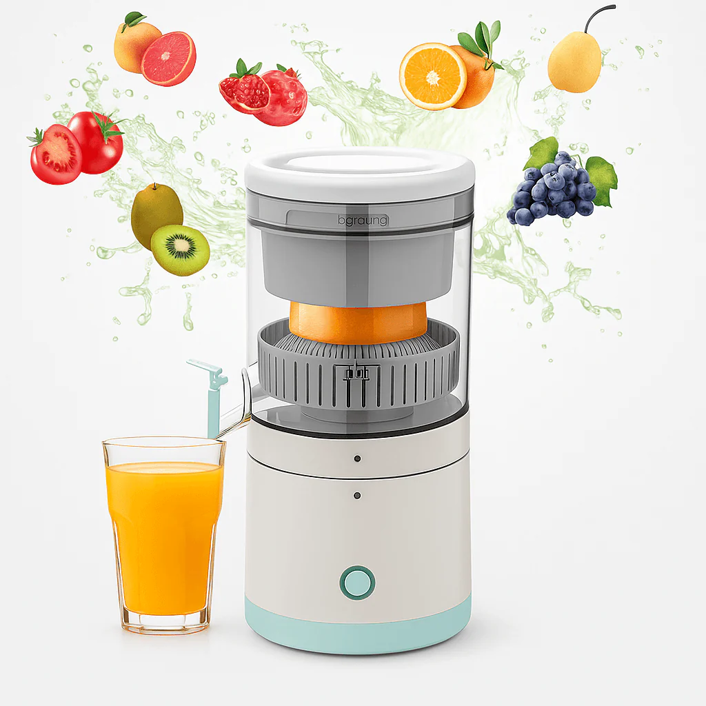 Orvion™ Electric Citrus Juicer – USB Rechargeable, Portable & Compact